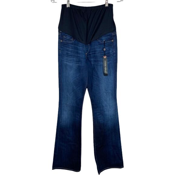 Citizens of Humanity NWT Maternity Dita Petite Bootcut Jeans Size 27 Belly Panel - Picture 1 of 10